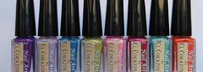 Краски для дизайна ногтей El Corazon +фото дизайнов