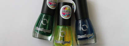 Яркий неоновый маникюр с помощью тинтов от Dance legend