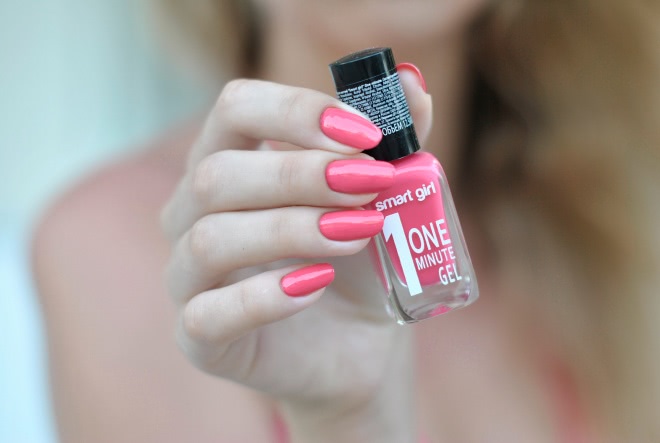 Летний маникюр с Belor Design: smart girl one minute gel