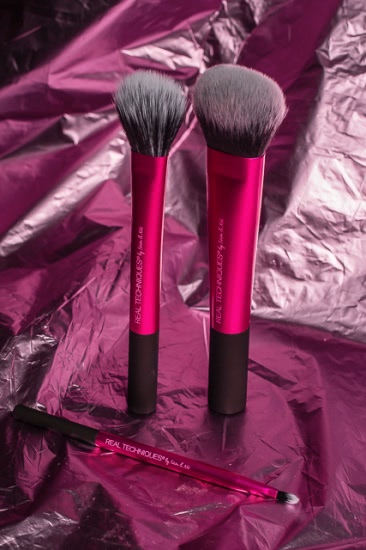 Real Techniques cheek and lip set