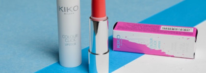Летняя коралловая Kiko Colour Click Lipstick #02 Fantastic Coral, с которой у нас ничего не вышло
