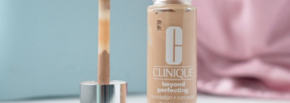 Clinique Beyond Perfecting Foundation and Concealer и сравнение Beautyblender'a c Expert Face Brush