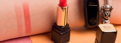Guerlain Kiss Kiss, знакомство и впечатления с оттенком 344 Sexy Coral