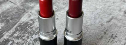 MAC Matte Lipstick в оттенках 603 Diva, 612 Russian Red