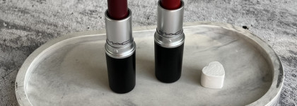MAC Matte Lipstick в оттенках 603 Diva, 612 Russian Red