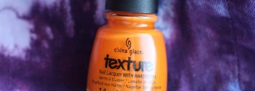 China Glaze texture: «Toe-Tally textured» & «Of coarse!»
