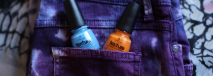 China Glaze texture: «Toe-Tally textured» & «Of coarse!»