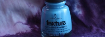 China Glaze texture: «Toe-Tally textured» & «Of coarse!»