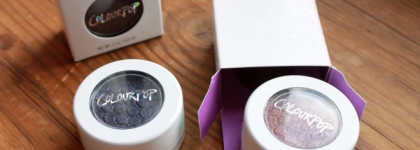 Тени ColourPop в оттенках Party time, Stereo, Rex