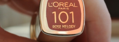Лаковая губная помада "Экстраординер" L'Oreal Colour Riche Extraordinaire в оттенке №101 Rose Melody