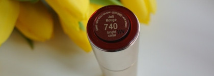 Clarins Joli Rouge Lipstick # 740 Bright Coral
