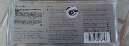 Палетка теней Essence All About Nudes Eyeshadow
