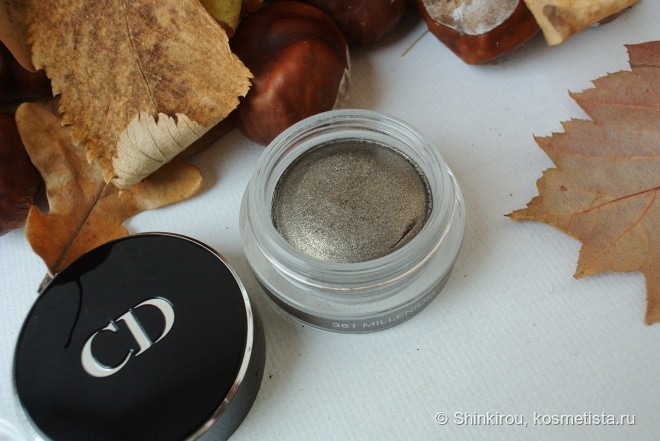 Кремовые тени Dior Diorshow Fusion Mono Long-Wear Professional Mirror-Shine Eyeshadow в оттенке #381 Millenium