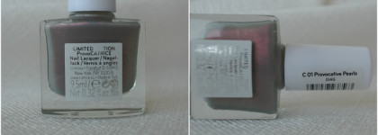 Лаки для ногтей из лимитированной коллекции Catrice ProvoCatrice в оттенках C01 Provocative Pearls и C05 Silk Sense