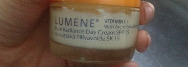 Lumene Pure Radiance Day Cream SPF 15 Vitamin C+ With Arctic Cloudberry хороший дневной крем