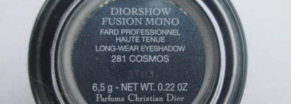 Вспоминая Интерстеллар вместе с Dior Diorshow Fusion Mono Long-Wear Professional Mirror-Shine Eyeshadow #281 Cosmos