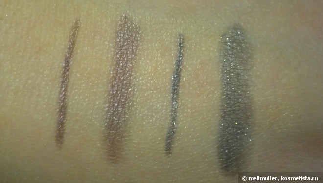 Карандаши-тени Dermacol Eyeliner & Eye Shadow №2 и №3