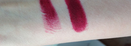 Матовая помада для губ Inglot Lipstick Matte № 412 и № 419
