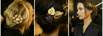 Viva la mama или история одной итальянской семьи в показе женской коллекции Dolce & Gabbana. Осень - зима 2015/16