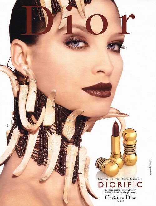 Промо Diorific 1997 года, на фото наша модель Кристина Семеновская