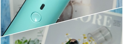 Домашняя косметология с массажёром Olzori E-Molli с токами EMS для области вокруг глаз и губ