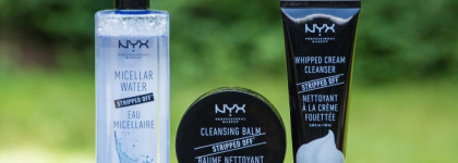 Очищающие новинки от Nyx: мицеллярная вода Stripped Off Micellar Water, очищающий бальзам Stripped Off Cleansing Balm и очищающий сливочный крем Stripped Off Whipped Cream Cleanser
