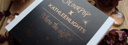 Осенняя рапсодия: набор теней Colourpop Kathleen Lights Where the night is (Weenie, Porter, Midnight, Telepathy)