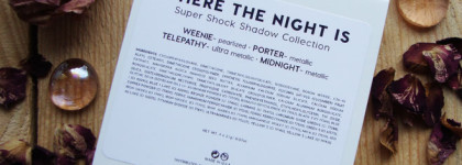 Осенняя рапсодия: набор теней Colourpop Kathleen Lights Where the night is (Weenie, Porter, Midnight, Telepathy)