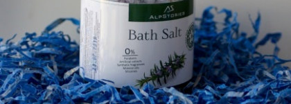 Слезы моря и очарование розмарина - все это о соли для ванн от AlpStories c розмарином