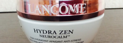 Как я спасалась от сухости кожи с Lancome Hydra Intense Hydrating Gel Mask with natural water captors и Hydra Zen Neurocalm soothing anti-stress moisturising cream