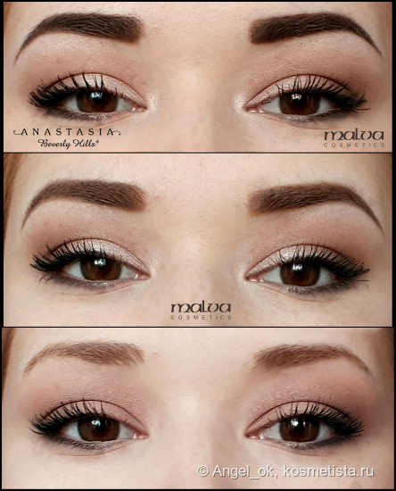 В поисках идеальных бровей! Сравнение Dip Brow Pomade Anastasia Beverly Hills / Подделка / Malva Gel Eyebrow