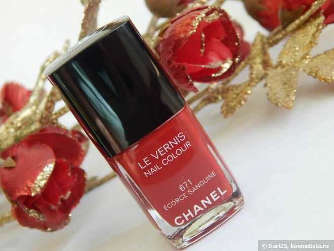 Chanel Le Vernis Nail Colour #671 Ecorce Sanguine