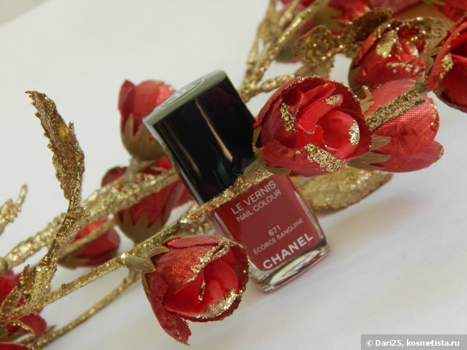 Chanel Le Vernis Nail Colour #671 Ecorce Sanguine