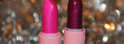 Губная помада EL Corazon "Magic Shine" - ярко - розовый Цикламен №505 и фиолетово - винный Аметист №514