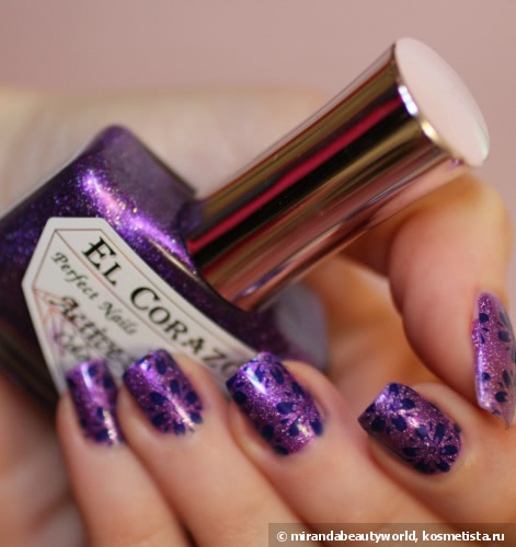 Лак для ногтей EL Corazon Active Bio-Gel Color Gel Polish