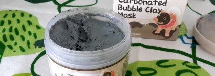 Пенисто-пузырчатый прикол от Elizavecca Milky Piggy. Carbonated Bubble Clay Mask. Очищающая пенно-глиняная маска. Есть "До и После"