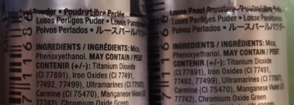 Мои пигменты от Nyx Loose pearl eye shadow в оттенках Pearl, Mink, Rust