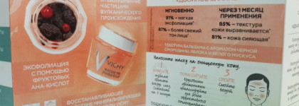 Дареный конь или Минеральная маска-пилинг "Двойное сияние" для сияния кожи Vichy Masque Peel Double Eclat