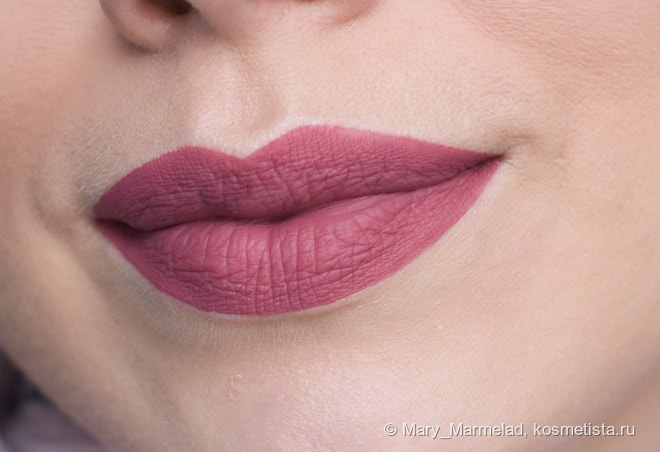 Проводы зимы в образе c помадой Wycon Long Lasting Liquid Lipstick 04 Burgundy call