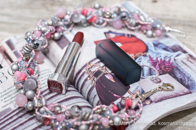 Хотелось красного вина или Maybelline серия Color Sensational 975 Divine Wine