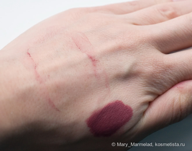 Проводы зимы в образе c помадой Wycon Long Lasting Liquid Lipstick 04 Burgundy call