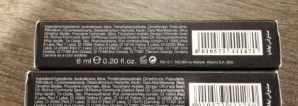 Нубская семейка или пополнение в семье Nouba Millebaci Long lasting lip color в оттенках 28 и 47