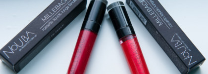 Нубская семейка или пополнение в семье Nouba Millebaci Long lasting lip color в оттенках 28 и 47