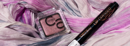 Осеннее обновление от Catrice. Lip Dresser Shine Stylo в оттенке 010 и тени Eyeshadow в оттенке 090