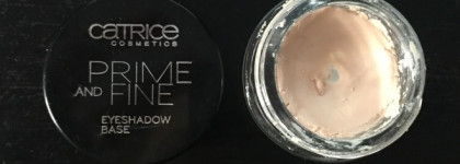 Чтобы тени не исчезали в полдень или Lumene Beauty base Eyeshadow primer vs. Catrice Prime and Fine Eyeshadow base
