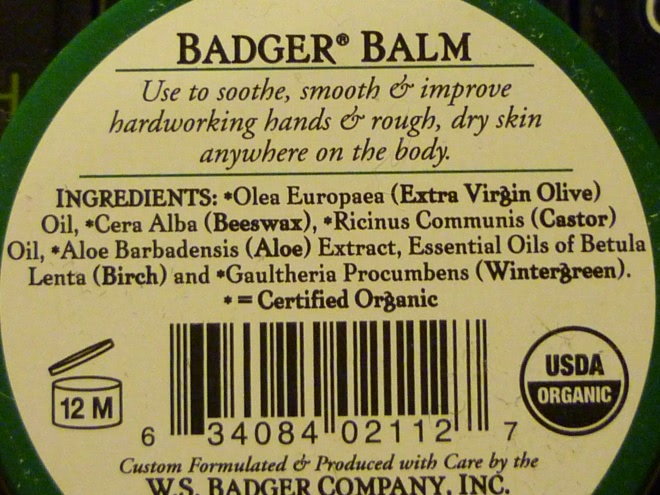 Badger Company Badger Balm For Hardworking Hands