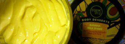 Восстанавливающий крем для тела Organic Shop Banana Milk Shake