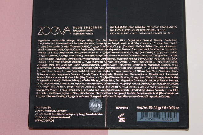 Спектр чувств от Zoeva