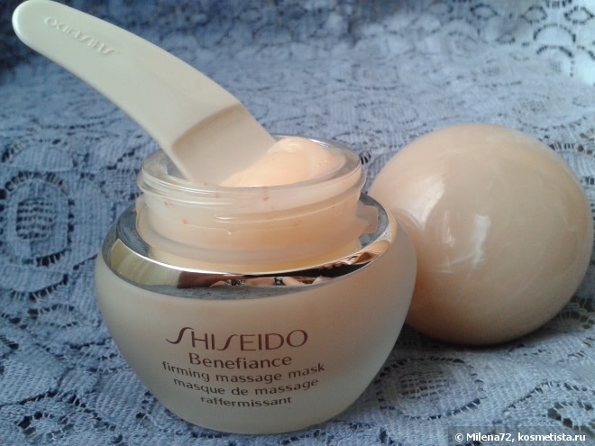 Подруга дней моих суровых Shiseido Benefiance Firming Massage Mask - массажная маска для улучшения упругости кожи