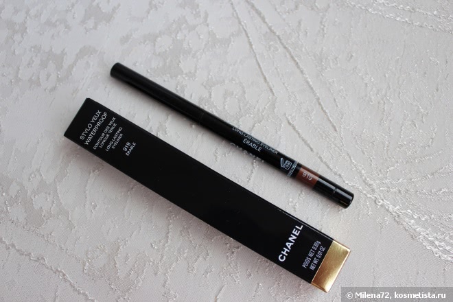 Краски осени с Chanel Stylo Yeux Waterproof Long-Lasting Eyeliner 919 Erable - стойкая подводка для глаз